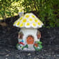 Northlight Seasonal 7in. Solar Flower House Garden Statue - image 2