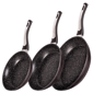 BergHOFF Essentials 3pc. Nonstick Hard Anodized Frying Pan Set - image 2