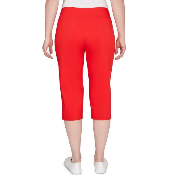 Plus Size Ruby Rd. Red White & New Alt Tech Clamdigger Pants