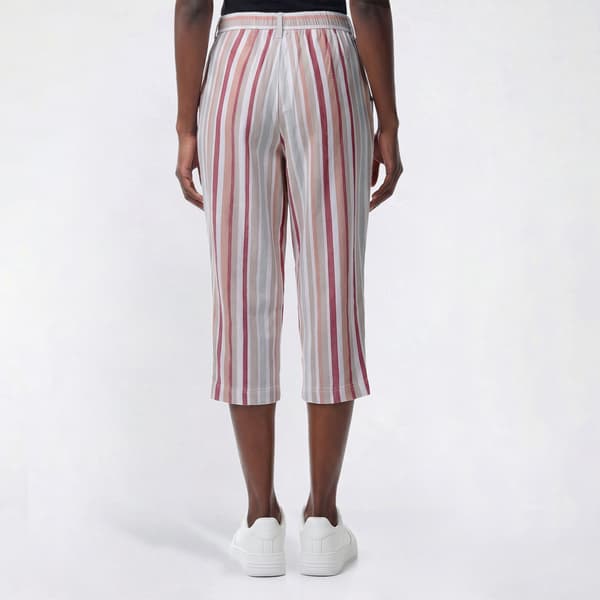 Womens Erika Blair Stripe Capris