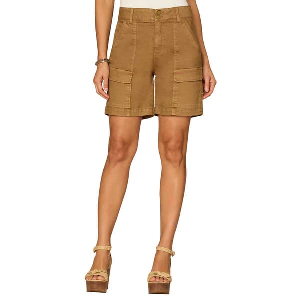 Womens Democracy Ab Solution Skyrise Double Button Flap Cargo
