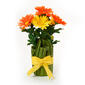 Life-Like Yellow & Orange Gerbera Daisy - image 1