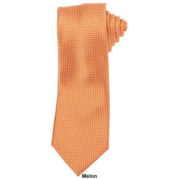 Mens John Henry® Baychester Diamond Solid Tie
