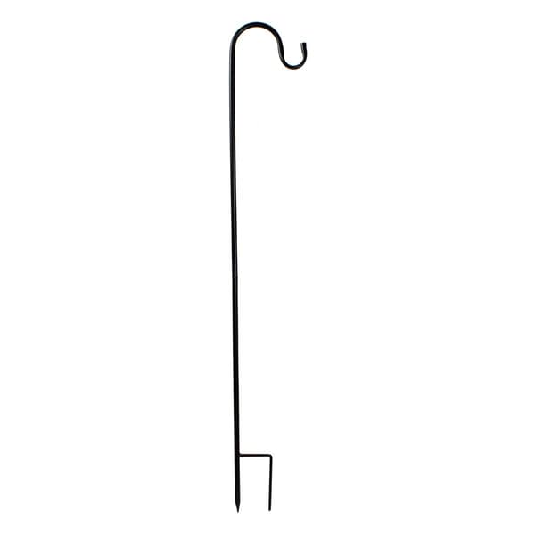Northlight Seasonal 36in. Black Metal Shepard''s Hook Garden Stake - image 