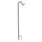 Northlight Seasonal 36in. Black Metal Shepard''s Hook Garden Stake - image 1