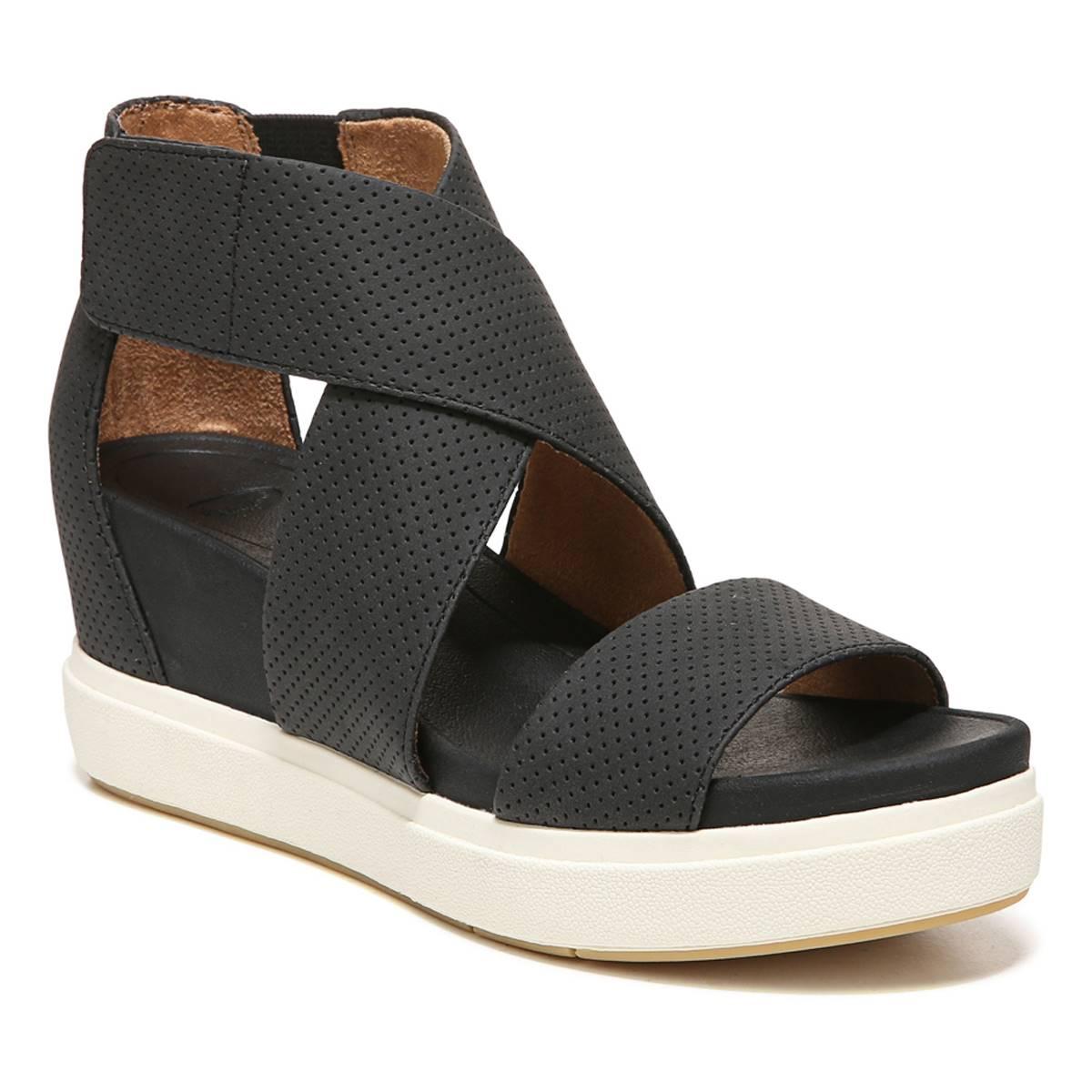 Womens Dr. Scholl’s Strappy Wedge Sandals