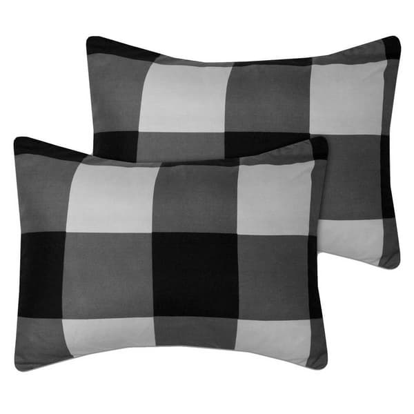 Sweet Home Collection Buffalo Plaid Reversible 8pc. Bed In A Bag