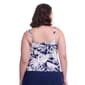 Plus Size Profile by Gottex Tropical Leaf Tankini Swim Top - image 2