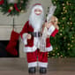 Northlight Standing Santa with Teddy Bear & List Christmas Figure - image 2