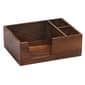 Kalmar Home Acacia Wood Flatware and Napkin Holder - image 1