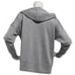 Womens Bebe Sport Drop Shoulder Piping Zipper Front Hoodie - image 2