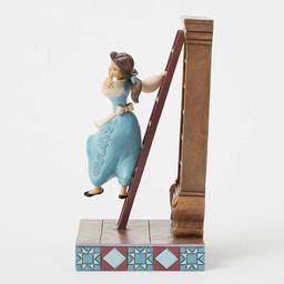 Jim Shore Disney Traditions Belle w/ Bookshelf Figurine