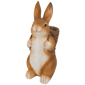 Northlight Standing Bunny Carrying a Basket Garden Statue - image 3
