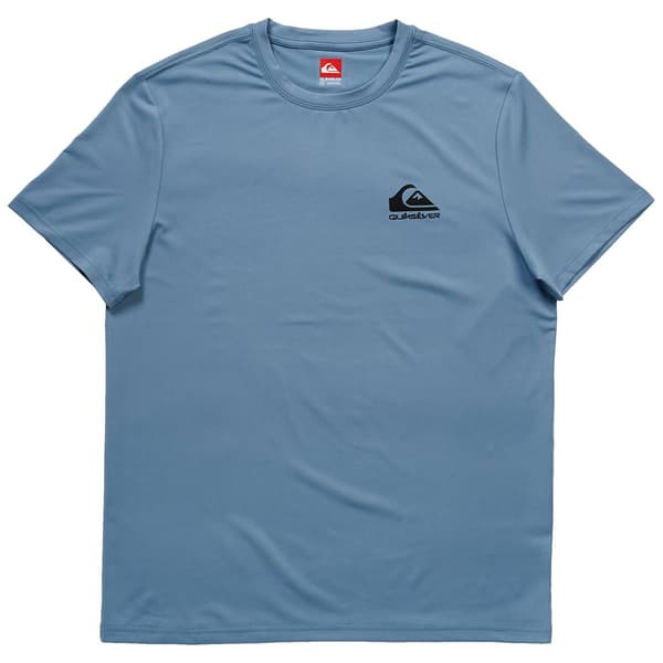 Young Mens Quiksilver Short Sleeve Left Chest Logo Tee - image 