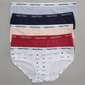Womens Nautica 5pk. Cotton Hipster Panties with Logo NT9915-5PKCV - image 2