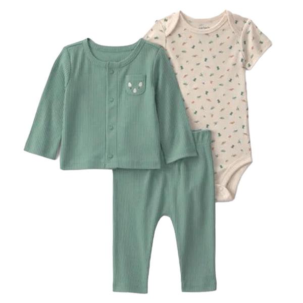 Baby Boy (NB-12M) Carter''s(R) 3-Piece Dinosaur Layering Set - image 