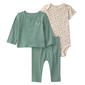 Baby Boy (NB-12M) Carter''s(R) 3-Piece Dinosaur Layering Set - image 1