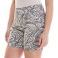 Womens Zac & Rachel Pull On Millennium Paisley Shorts - image 4
