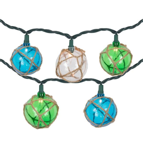 Northlight Seasonal 6ft. Natural Jute Wrapped Christmas Lights - image 
