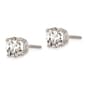 Pure Fire 14kt White Gold 2ctw. Certified Diamond Screw Earrings - image 2