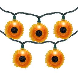 Northlight Seasonal 6ft. Sunflower Patio Light Set
