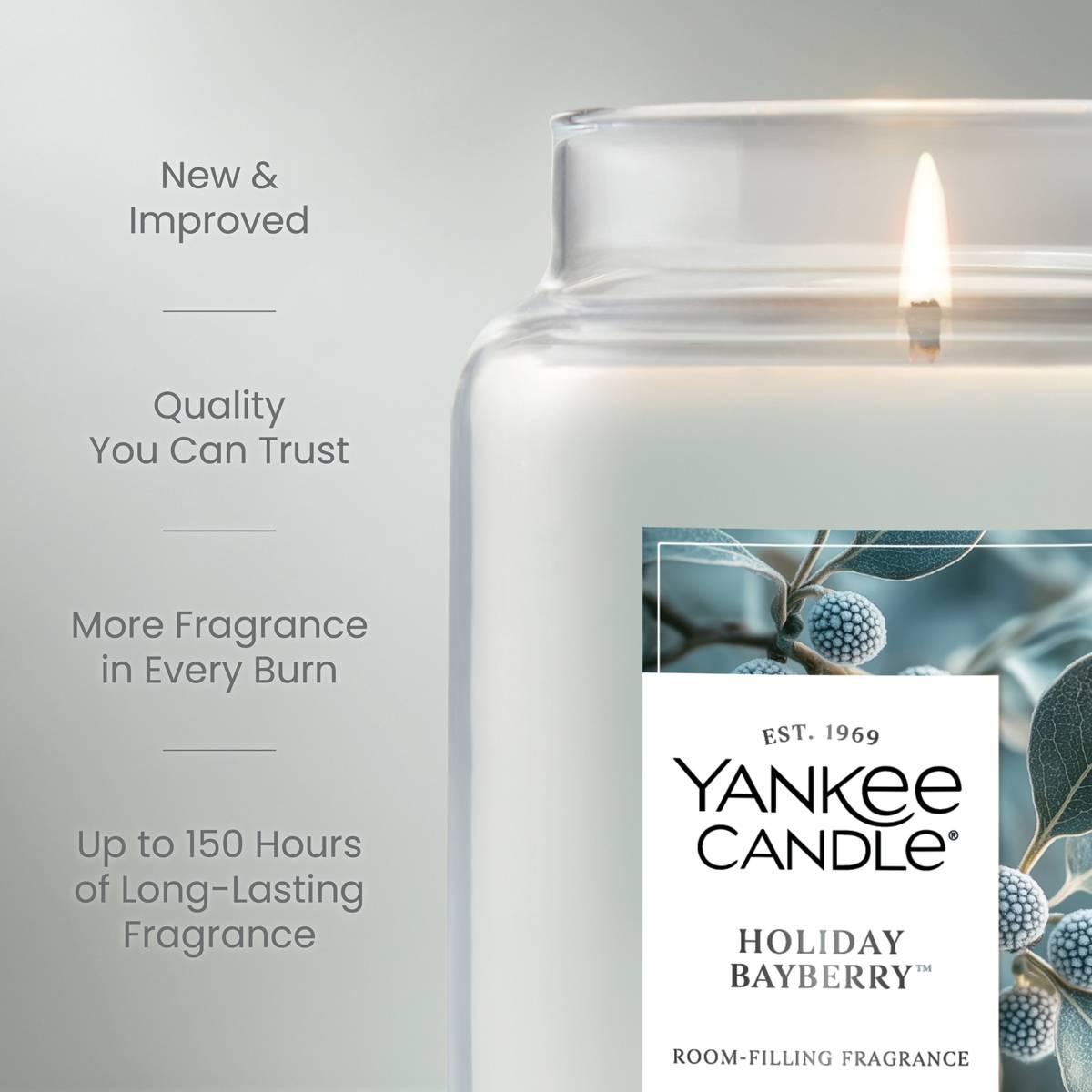 Yankee Candle® Signature 22oz. Holiday Bayberry Jar Candle