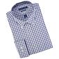 Mens Preswick & Moore Comfort Stretch Dress Shirt - Windowpane - image 1