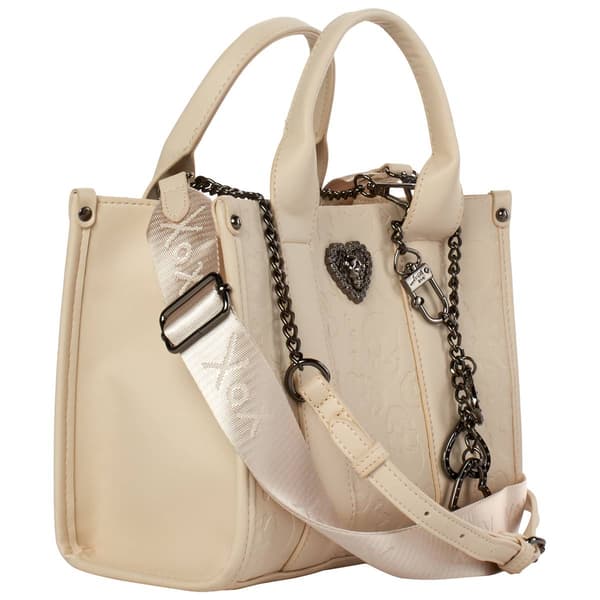 Betsey Johnson Embossed Satchel