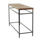 9th & Pike® Brown Metal Rustic Console Table - image 2