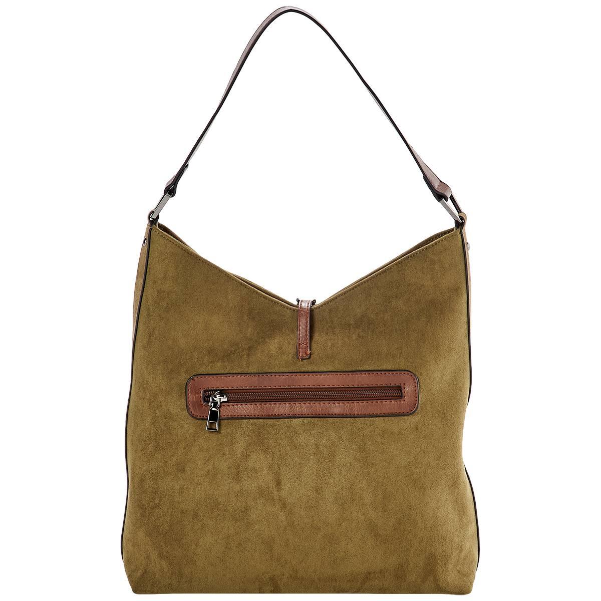 Sam & Hadley Ultrasuede Hobo