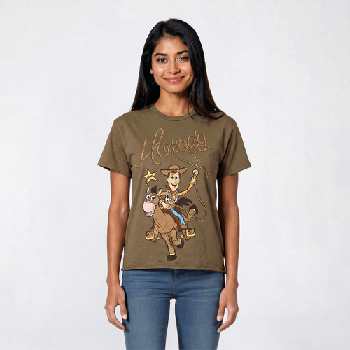 Juniors Hybrid Woody & Bullseye Howdy Meet & Greet Tee - image 