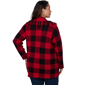 Plus Size Ruby Rd. Mysterious Romance Buffalo Plaid Cardigan - image 2