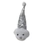 Northlight Snowman Head with Sequin Santa Hat Christmas Ornament - image 1