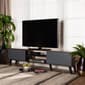 Baxton Studio Clapton Walnut Brown Finished Wood TV Stand - image 7