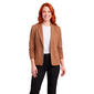 Petite AK Anne Klein Solid 3/4 Sleeve One Button Jacket - image 1