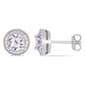 Diamond Classics&#40;tm&#41; Sterling Silver Diamond Accent Stud Earrings - image 1