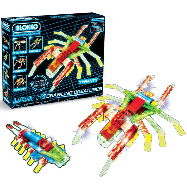 Blokko Light FX 12-in-1 Crawling Creatures - image 