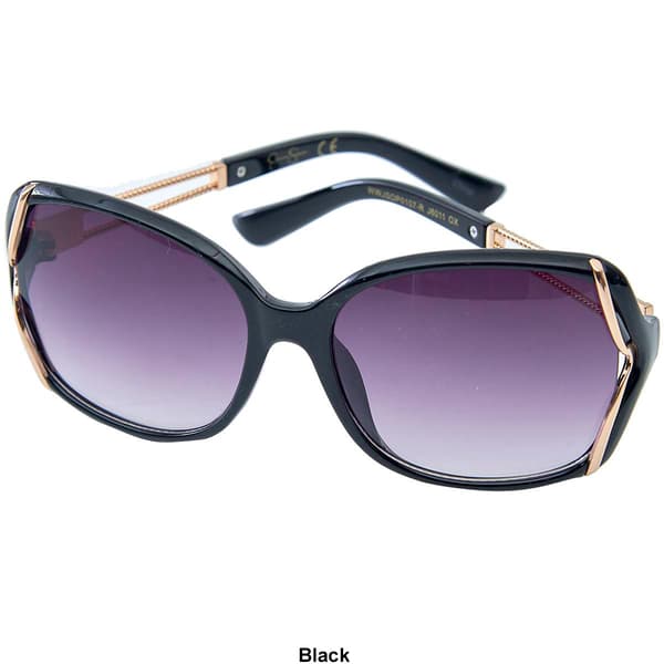 Womens Jessica Simpson Sun CMB Vented Rectangle Sunglasses
