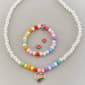 Kids Lil'' Ashley Pearl Pastel Necklace/Bracelet/Heart Earrings - image 1