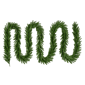 Puleo International 20ft. Mountain View Spruce Christmas Garland - image 1