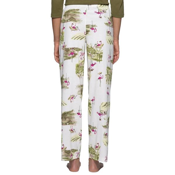 Plus Size HUE® Vineyard Flamingos Pajama Bottoms