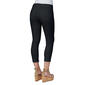 Womens Democracy "Ab"solution&#174; Skinny Cropped Pants - Black - image 2