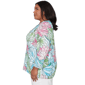 Plus Size Alfred Dunner Classics Stained Glass Floral Blouse - image 4