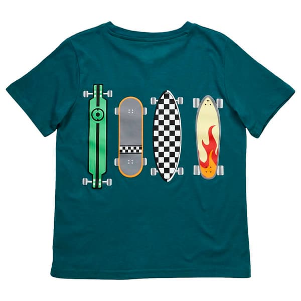 Boys (8-16) Tuff Guys Skateboard Short Sleeve Graphic Tee
