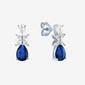 Gemstone Classics(tm) Lab Grown Sapphire Pear & Marquise Earrings - image 1