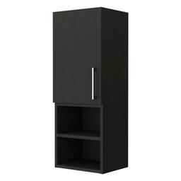 FM FURNITURE Praia Black Medicine Cabinet