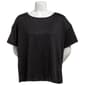 Juniors René Rofé® Short Sleeve Boat Neck Oversized Pajama Tee - image 1