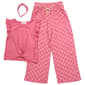 Girls (7-12) BTween(R) Flutter Sleeve Tee & Floral Wide Leggings - image 1