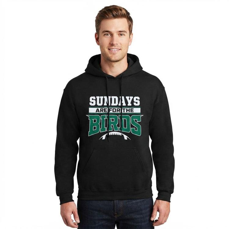Mens Tailgate Philadelphia Football Sundays For The Birds Hoodie