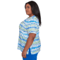Plus Size Alfred Dunner Parrot Cay Tie Dye Chicklet Tee - image 4